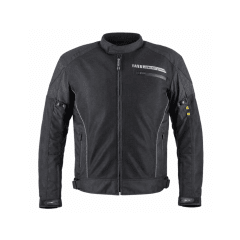 CHAQUETA PARA MOTO ATROX AIRFLOW VENTILADA CON PROTECCIONES NEGRA