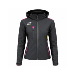 CHAQUETA KMZ PINKY NEGRO ROSADO | ESTILO FEMENINO QUE MARCA LA DIFERENCIA