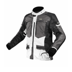 CHAQUETA LS2 NORWAY NEGRA GRIS AMARILLO