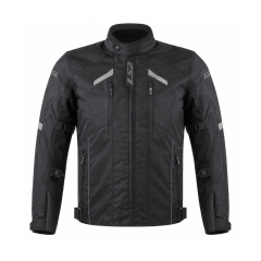 CHAQUETA LS2 SERRA EVO NEGRA HOMBRE CON PROTECCIÓNES CE