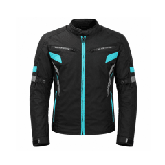 CHAQUETA MOTO MUJER NEGRO CALIPSO | PROTECCIÓN Y ESTILO PARA CADA AVENTURA