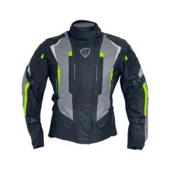 CCHAQUETA OCTANE TERESSA II GRIS AMARILLO | SEGURIDAD PARA CADA AVENTURA