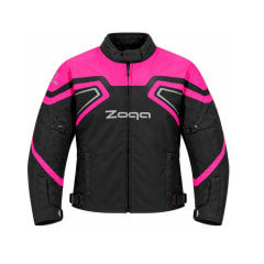 CHAQUETA PARA MOTO SAFE DRIVE LADY ROSA