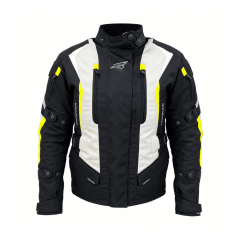CHAQUETA PARA MOTO MUJER SPEAR MFT BULLET IMPERMEABLE PERLA