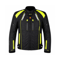 CHAQUETA ATROX SPEEDY CE-2105 HOMBRE NEGRA AMARILLA