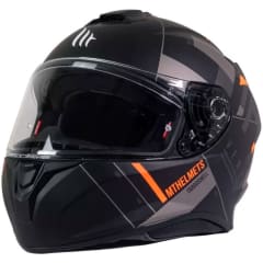 CASCO DE MOTO MT HELMETS TARGO VENERIS B4 GRIS MATE