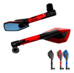 Espejos Retrovisores Para Moto Brazo Corto Rizoma
