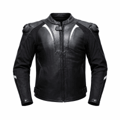 CHAQUETA DE CUERO NEPTUNO PARA MOTO | PROTECCIÓN, ESTILO Y RESISTENCIA