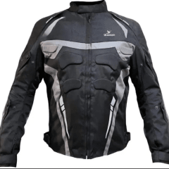 Chaquetas Para Motociclistas Safe Drive negra gris