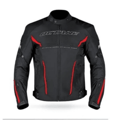 chaqueta octane contract negro rojo