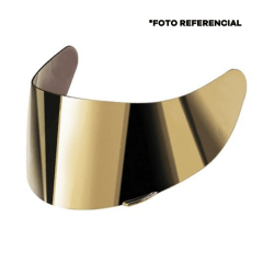 MICA VISOR LS2 FF816 IRIDIUM DORADA