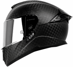 CASCO SHAFT PRO 620C EVO 12K CARBON SOLID NEGRO | FIBRA DE CARBONO CERTIFICADO ECE 22.06