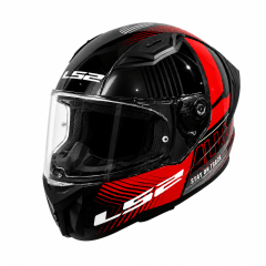 CASCO LS2 FF810 VIGO SHIFT JEANS TITANIO ROJO | CERTIFICADO ECE 22.06