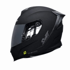 CASCO SHAFT 502SP SOLID NEGRO SILVER | CASCO INTEGRAL CERTIFICADO DOT ACREDITADO
