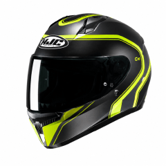 CASCO HJC C10 ELIE NEGRO AMARILLO FLÚOR | CASCO INTEGRAL CERTIFICADO ECE 22.06