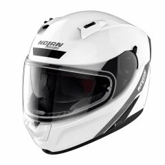 CASCO INTEGRAL NOLAN N60-6 STAPLE BLANCO NEGRO | RENDIMIENTO ITALIANO PARA CADA AVENTURA