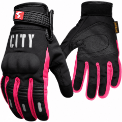 GUANTES MADBIKE CITY TOUCH ROSA PARA MOTO | ESTILO, PROTECCIÓN Y CONTROL