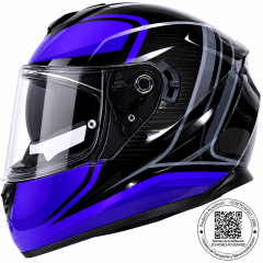 CASCO LS2 FF320 STREAM EVO FLAUX NEGRO AZUL | CASCO INTEGRAL CERTIFICADO ECE 22.05