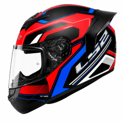 CASCO LS2 FF352 DYNAMIC NEGRO ROJO MATE | CASCO INTEGRAL CERTIFICADO ECE 22.05