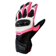 Guante Vitesse Vr6 Largo Cuero Negro