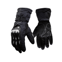 Guantes Para Moto Largos Invierno Protección Frio Axe  Negro