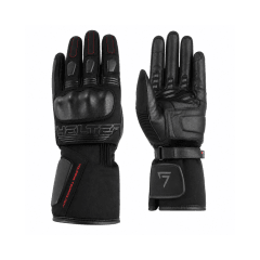 GUANTES PARA MOTO TOURING1 WP IMPERMEABLES DE PUÑO LARGO NEGROS