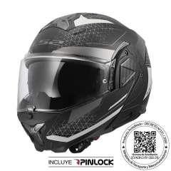 CASCO LS2 FF910 ADVANT II ASTRAL GRIS MATE | TECNOLOGÍA, SEGURIDAD Y VERSATILIDAD