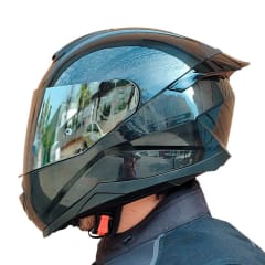 CASCO LS2 FF802 FLASH II JEANS TITANIO