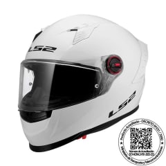 CASCO LS2 FF816 COSMOS BLANCO