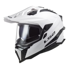 CASCO LS2 MX701 EXPLORER BLANCO | AVENTURA, SEGURIDAD Y MÁXIMO CONFORT