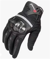 Guantes Pro-biker Verano Nudillo Fibra Carbono Negro