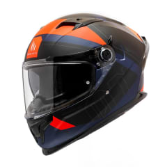 CASCO MT HELMETS BRAKER SV E5 LAB ROJO MATE | SEGURIDAD DE NUEVA GENERACIÓN CON VISOR SOLAR