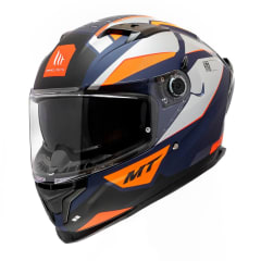 CASCO MT HELMETS BRAKER SV C4 PURSUIT NARANJA MATE |SEGURIDAD DE NUEVA GENERACIÓN CON VISOR SOLAR