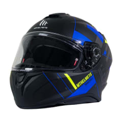 Casco integral MT Helmets Targo Veneris A1 Azul Mate