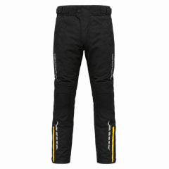 PANTALÓN PARA MOTO SPORT NEGRO AMARILLO | MÁXIMA SEGURIDAD PARA CADA RECORRIDO