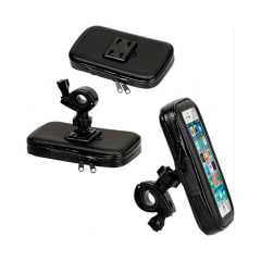 PORTA CELULAR TOUCH PARA MOTO | BRAZO REFORZADO GIRO VERTICAL U HORIZONTAL