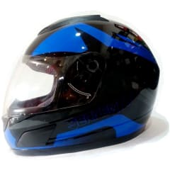 CASCO GHB 626 SNAKE NEGRO AZUL
