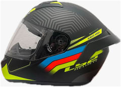 casco ls2 ff352 zen negro amarillo mate