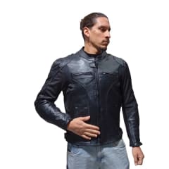 CHAQUETA MOTO CUERO MERCURIO CON JOROBA HUMP | PROTECCIÓN, ESTILO Y RENDIMIENTO DEPORTIVO