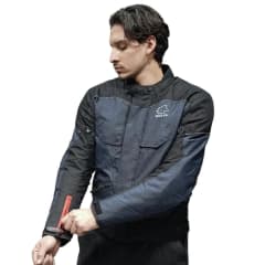 CHAQUETA CORDURA WOLFF AZUL PARA MOTO | PROTECCIÓN, RESISTENCIA Y ESTILO