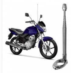 Antena Para Moto 4rs Corta Hilo Curado Retractil