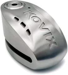 CANDADO DISCO MOTO KOVIX KNX15 ACERO INOXIDABLE CON ALARMA 120DB | MÁXIMA SEGURIDAD ANTIRROBO