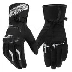 GUANTES MADBIKE MAD65 LARGOS NEGRO BLANCO TOUCH INVIERNO | PROTECCIÓN Y ABRIGO PARA CADA RUTA