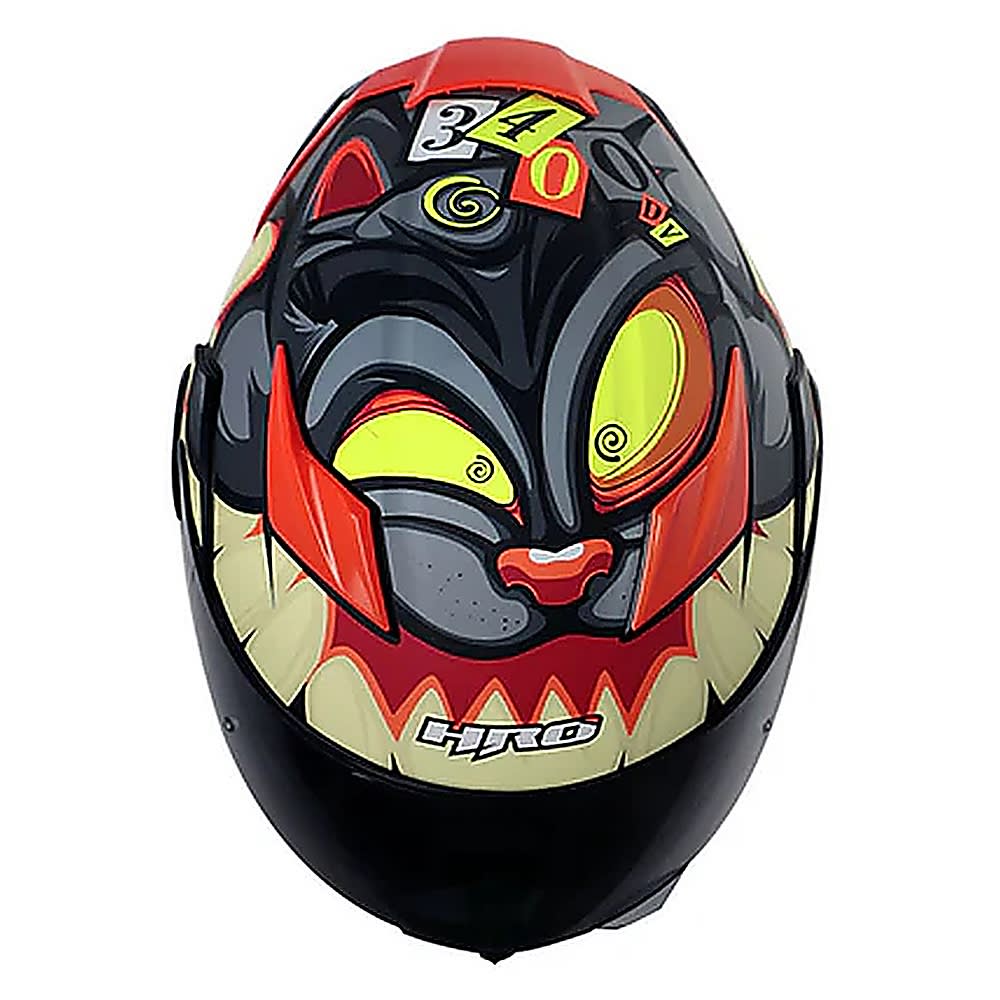 CASCO HRO 3400DV BAD BUNNY GRIS MATE NARANJA NEÓN | CASCO ABATIBLE CERTIFICADO DOT2