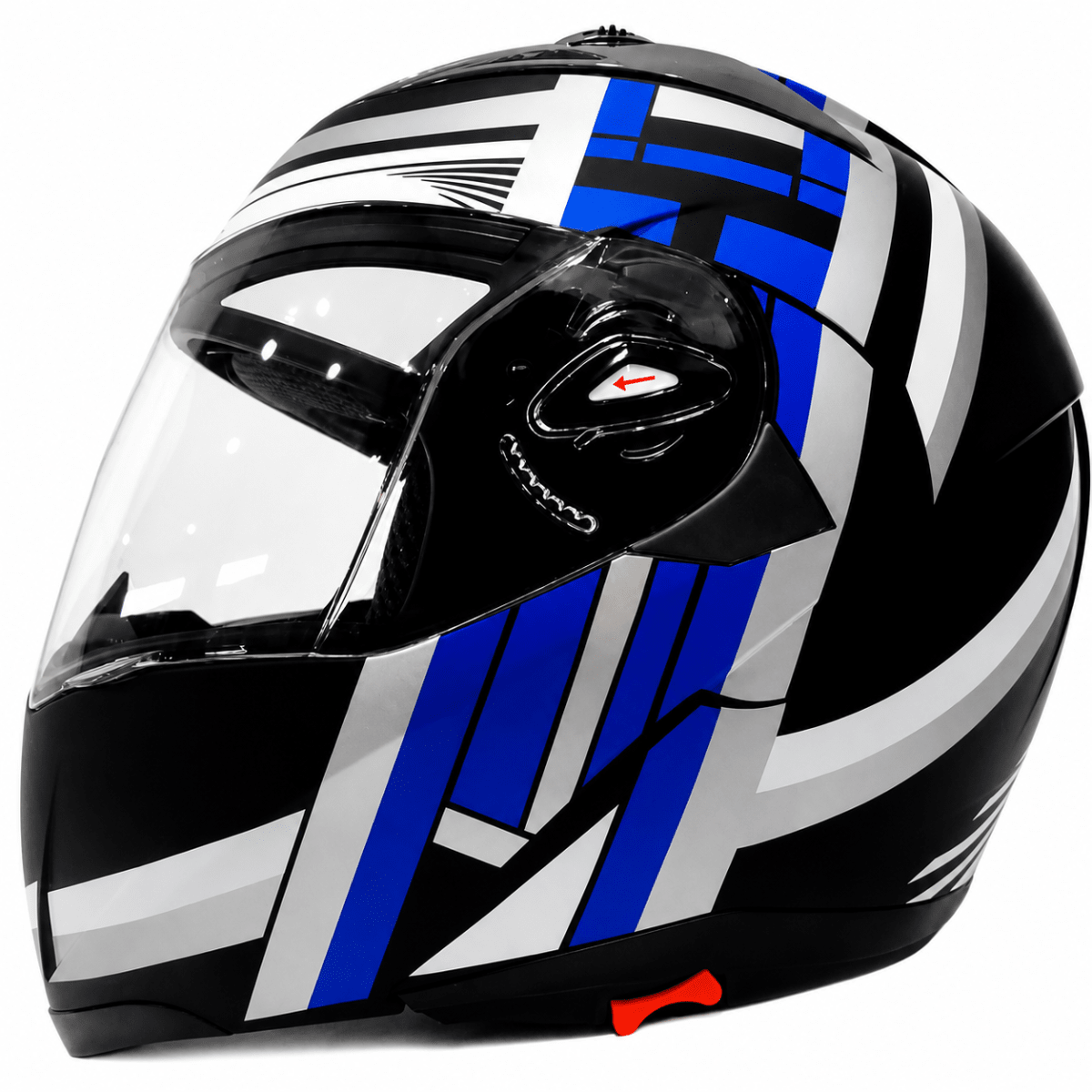 CASCO ABATIBLE GHB 158 AZUL BLANCO | COMODIDAD Y PROTECCIÓN PARA CADA VIAJE1