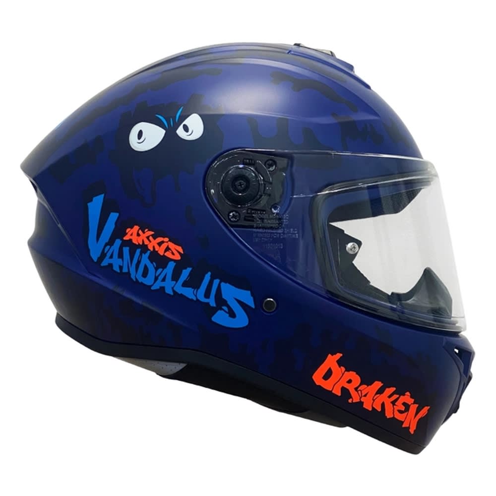 CASCO AXXIS FF112D DRAKEN S VANDALUS C27 MATE | CASCO INTEGRAL CERTIFICADO ECE 22.064