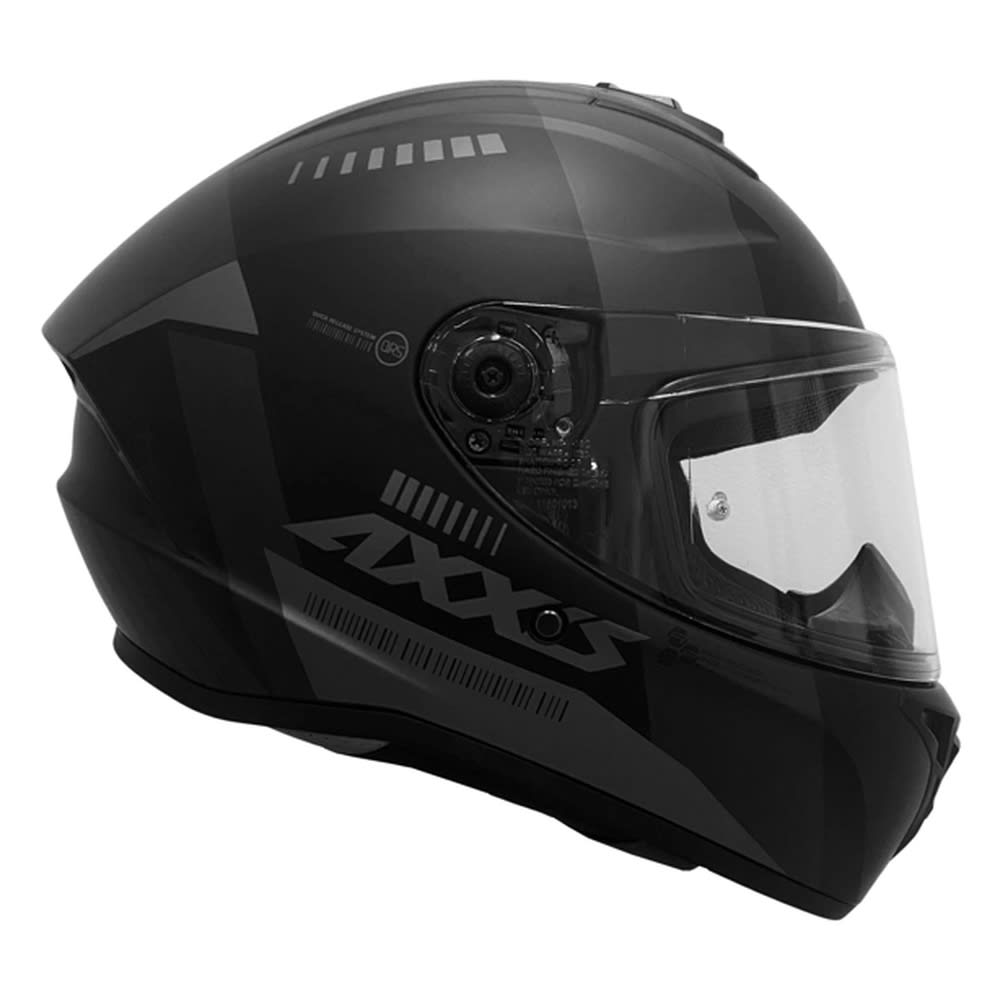 CASCO AXXIS FF112D DRAKEN S MP4 B NEGRO MATE | CASCO INTEGRAL CERTIFICADO ECE 22.064