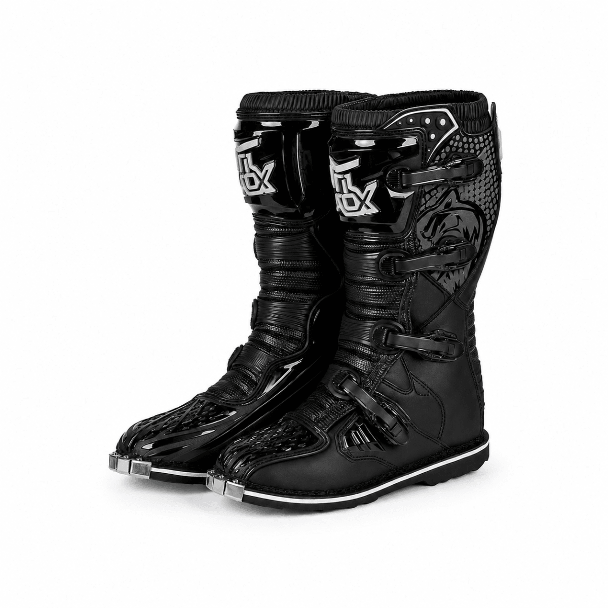 BOTAS PARA MOTO TIGER RACING TR-E001 NEGRO | RENDIMIENTO PARA ENDURO Y MOTOCROSS1