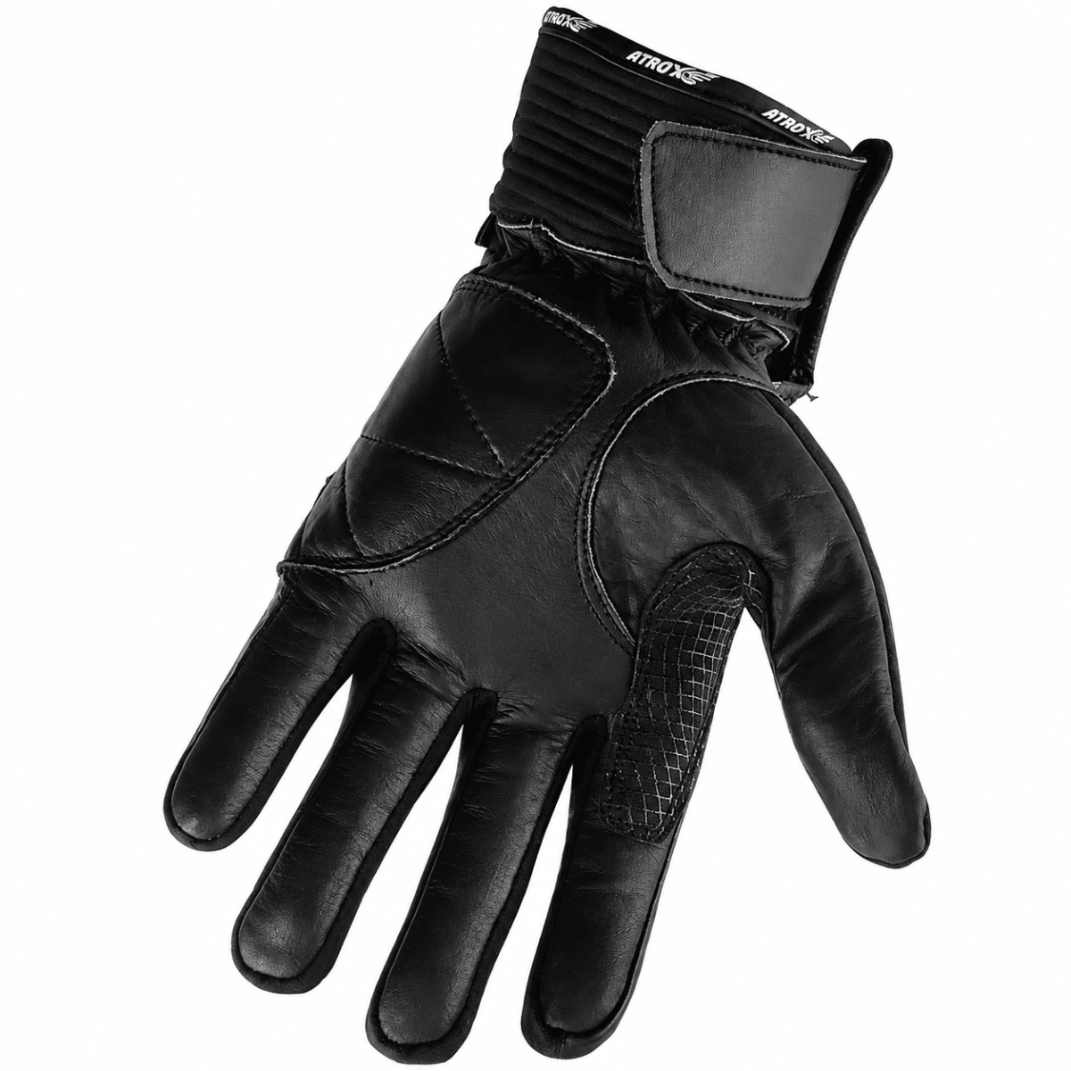 GUANTE ATROX FREEDOM CUERO NEGRO | PROTECCIÓN Y LIBERTAD PARA CADA RUTA2