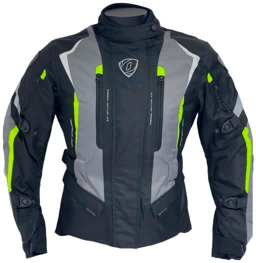 Chaqueta Octane Teressa II negro gris amarillo1